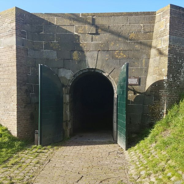 Ingang van de tunnel